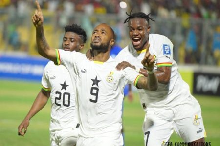 Black Stars in dramatic 4-3 victory over CAR