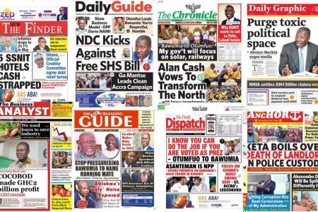 Thursday June 13 2024 Newspaper Headlines