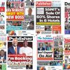 Newspapers, Headlines, Newscenta, Wednesday, June 19,