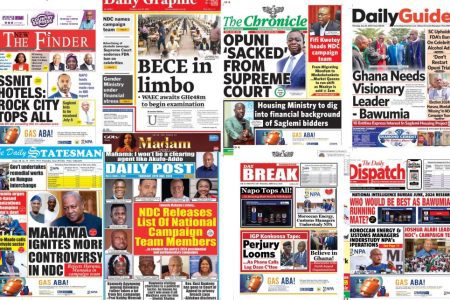 Thursday June 20 2024 Newspaper Headlines