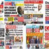 Newspapers, Headlines, Newscenta, Friday, June 28,