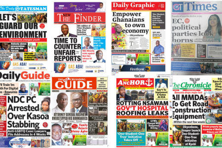 Tuesday June 4 2024 Newspaper Headlines