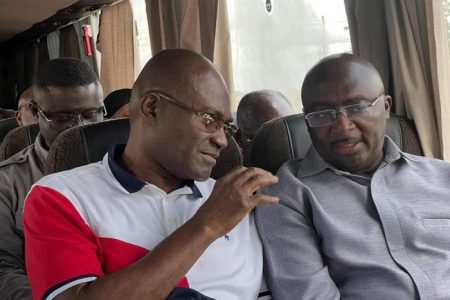 Bawumia, Ken Agyapong Receive Rousing Welcome in Ashanti Region