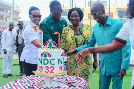 NDC celebrates 32nd anniversary with focus on 2024 elections