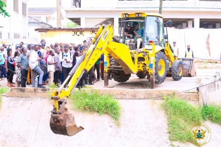 Work begins on Nima-Paloma drains