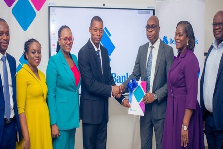 Republic Bank donates Smart Board to University of Education, Winneba