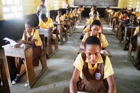 5 Pregnant girls, 2 nursing mothers write BECE at KpareKpare