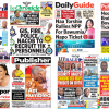 Newspapers, Headlines, Newscenta, Monday, July 8,