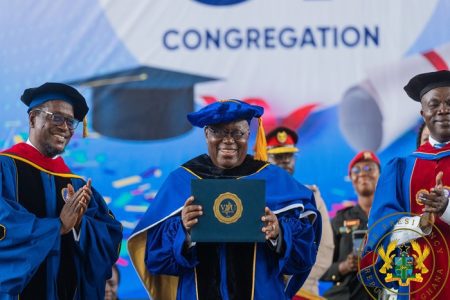 SDA honours President Akufo-Addo with Honorary Doctorate Degree