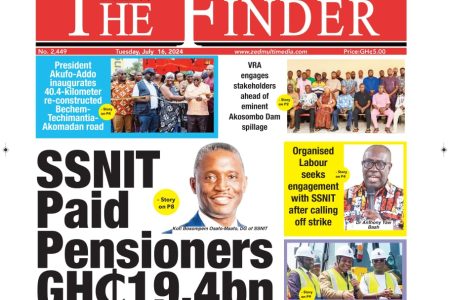 Tuesday July 16 2024 Newspaper Headlines