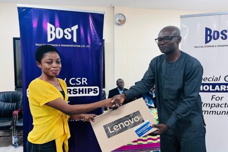 BEST provides laptops to 50 UMaT students