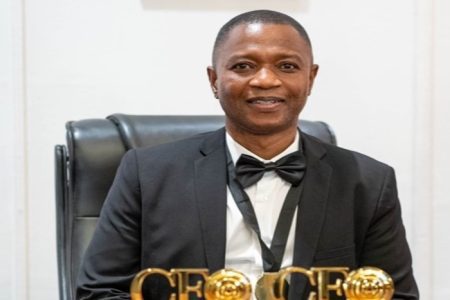 Dr. Nick Danso Adjei wins double Ghana CEO awards