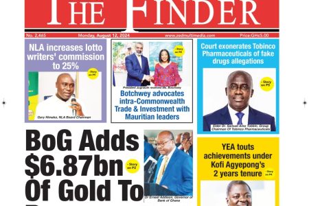 Monday August 12 2024 Newspaper Headlines