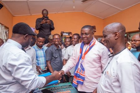 NPP’s Dr. Gideon Boako files nomination for Tano North