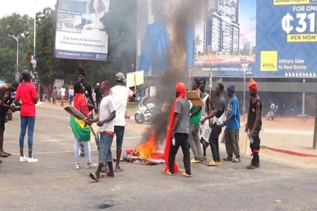 44 Democracy Hub demonstrators arrested for lawlessness