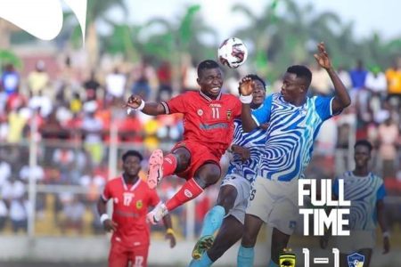 Young Apostles hold Kotoko at Len Clay Stadium