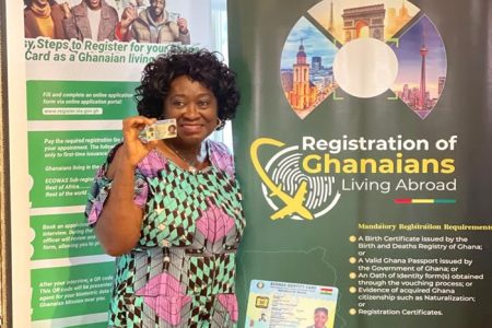 NIA issues Ghana Card to Ghanaians in Canada