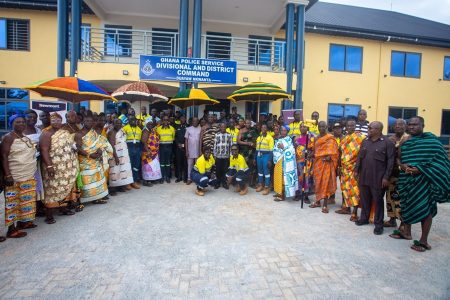 Newmont commissions new divisional police headquarters to address security, improve safety