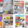 Newspapers, Headlines, Newscenta, Tuesday September 10