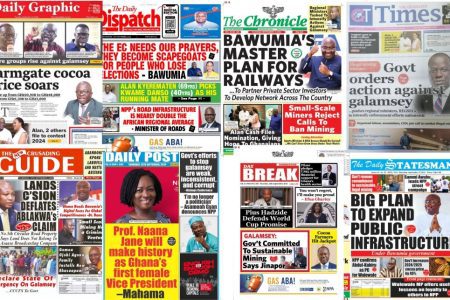 Thursday September 12 2024 Newspaper Headlines