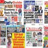 Newspapers, Headlines, Newscenta, Friday, September 20