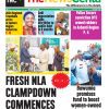 Newspapers, Headlines, Newscenta, Monday September 2