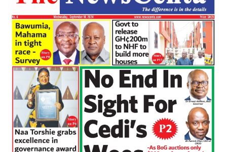 Wednesday September 18 2024 Newspaper Headlines