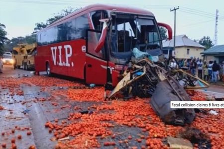 7 dead in fatal accident on Kumasi-Accra highway