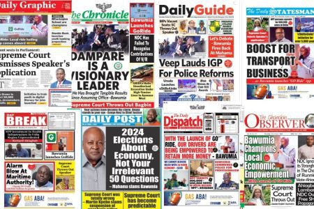 Thursday October 31 2024 Newspaper Headlines