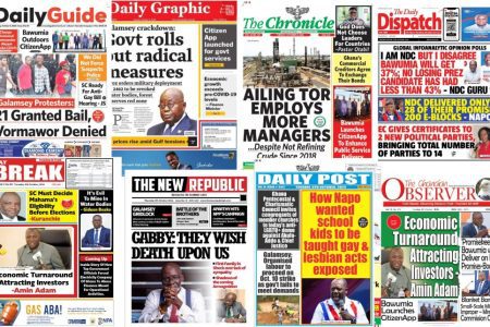 Tuesday October 8 2024 Newspaper Headlines