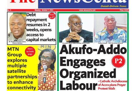 Monday October 7 2024 Newspaper Headlines