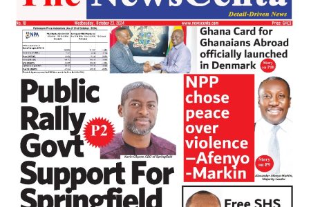 Wednesday October 23 2024 Newspaper Headlines