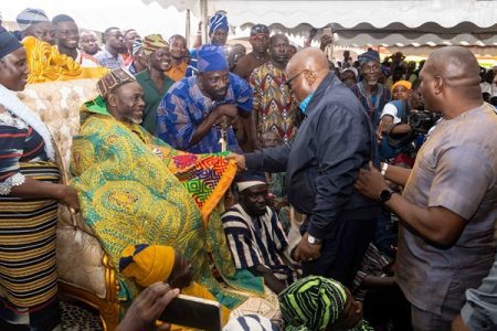 Yagbonwura grateful for Akufo-Addo’s massive development of Dagbon