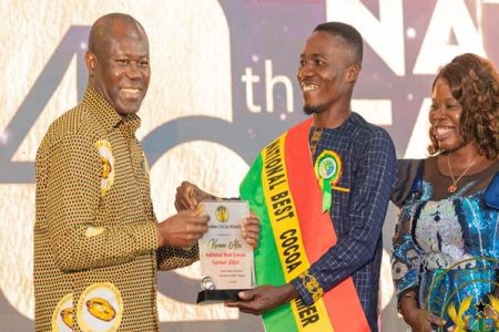 COCOBOD presents prizes to 2024 Best Cocoa farmers