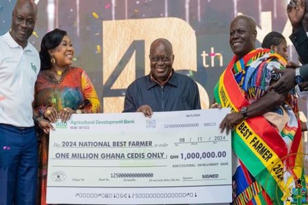 Nana Owusu Achiaw crowned 2024 National Best Farmer