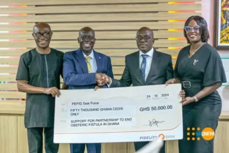 Fidelity Bank partners UNFPA to end Obstetric Fistula in Ghana