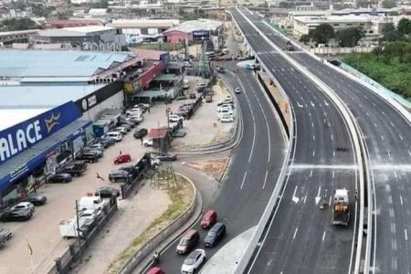 President Akufo-Addo inaugurates Flower Pot Interchange, 14 others in progress