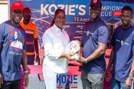 Kozie launches football gala to promote non-violence in Adentan