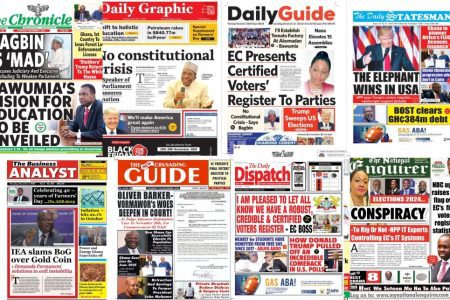 Thursday November 7 2024 Newspaper Headlines