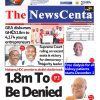 Newspapers, Headlines, Newscenta, Wednesday, November 13,