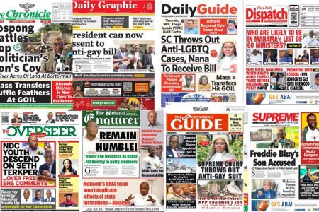 Thursday December 19, 2024 Newspaper Headlines