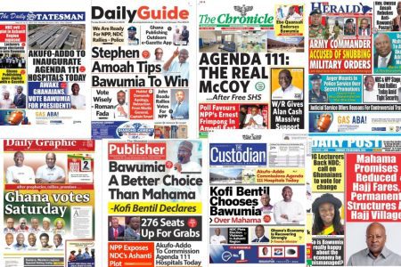 Thursday December 5 2024 Newspaper Headlines