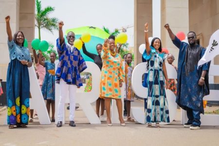 Jackie Ankrah, other stars unveil peace anthem ahead of elections