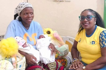 MTN Ghana brightens Christmas for newborns in 30 hospitals with 600 hampers