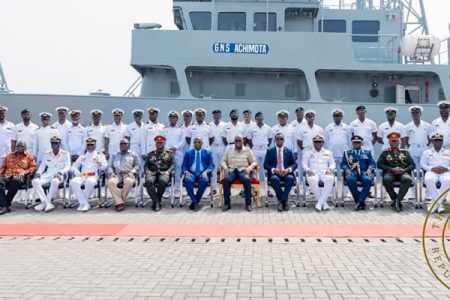 Ghana’s biggest Navy ship commissioned at Sekondi Naval Base