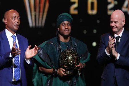 Nigeria’s Ademola Lookman is CAF Footballer of the Year