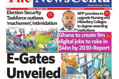 Wednesday December 4 2024 Newspaper Headlines