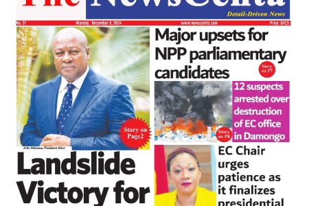 Monday December 9 2024 Newspaper Headlines