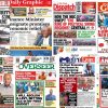 Newspapers, Headlines, Newscenta, Tuesday, January 14,