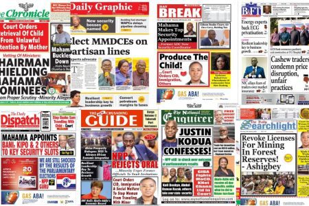 Thursday, January 16, 2025 Newspaper Headlines